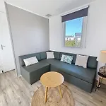 Mobil-home Grand Confort A - Plage, Piscine Chauffee, Fitness Et Parking - Fr-1-361a-66 Jullouville-les-Pins
