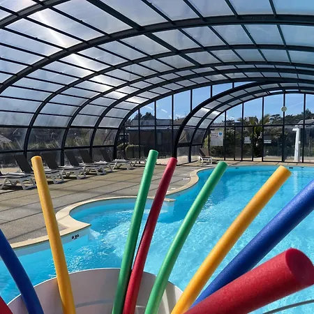 Casa de Férias Mobil-home Grand Confort à - Plage, Piscine Chauffée, Fitness Et Parking - Fr-1-361a-66