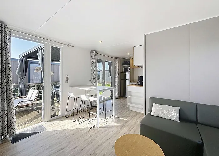 Mobil-home Grand Confort A - Plage, Piscine Chauffee, Fitness Et Parking - Fr-1-361a-66 *